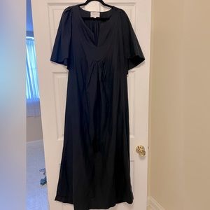 Tuckernuck Finley Flutter Sleeve Maxi Dress